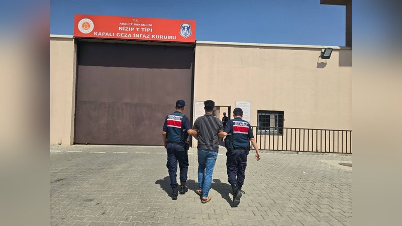Gaziantep'te firari suçlu yakalandı