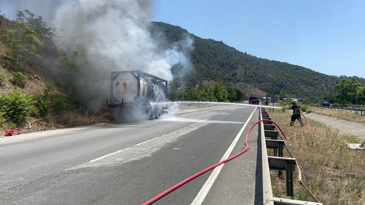 Bilecik'te itfaiyenin dikkati faciayı önledi