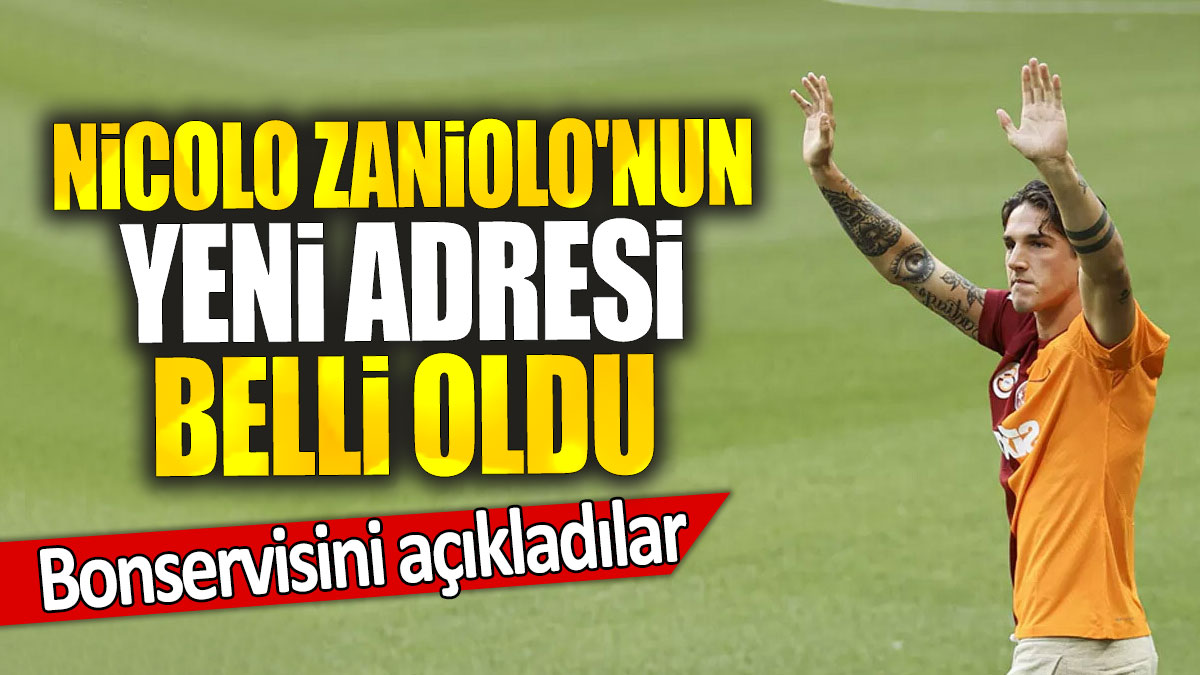 Nicolo Zaniolo'nun yeni adresi belli oldu: Bonservisini açıkladılar