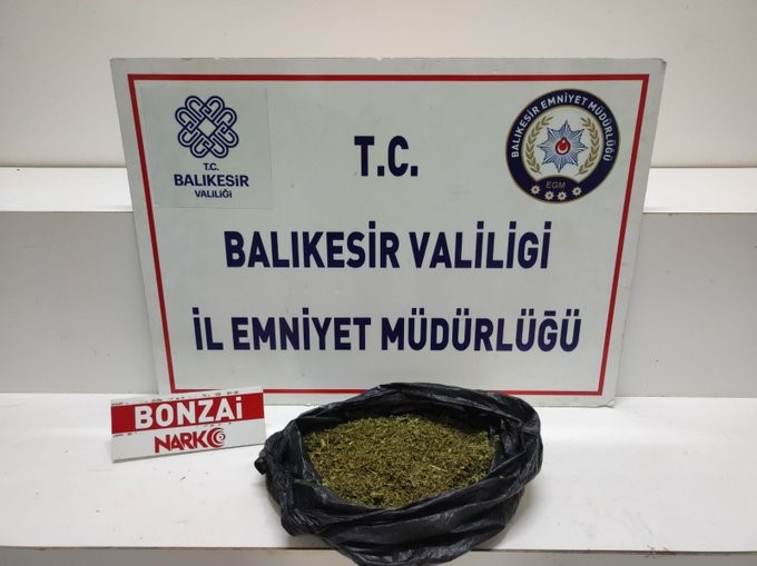 Balıkesir'de uyuşturucu operasyonu: 1 gözaltı