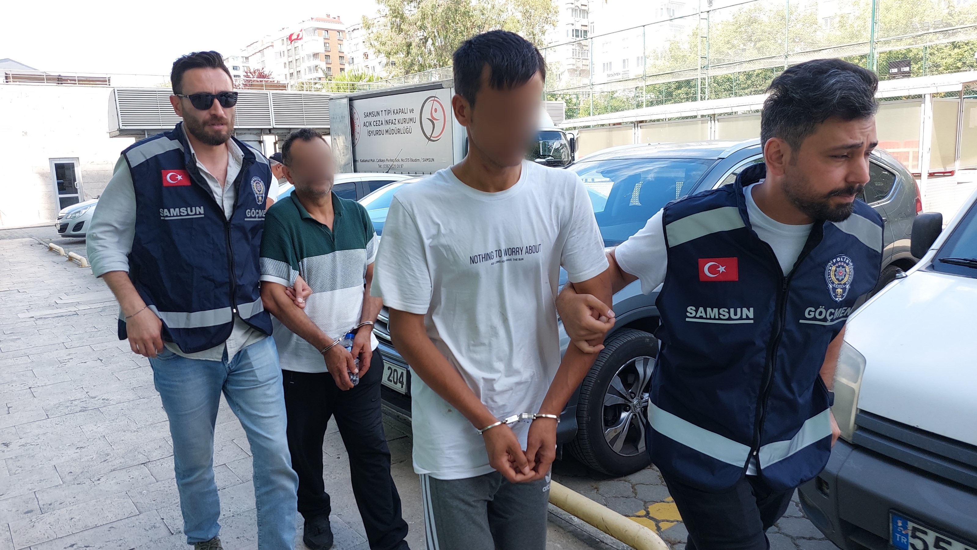 Samsun'da göçmen kaçakçılığı: 6 gözaltı