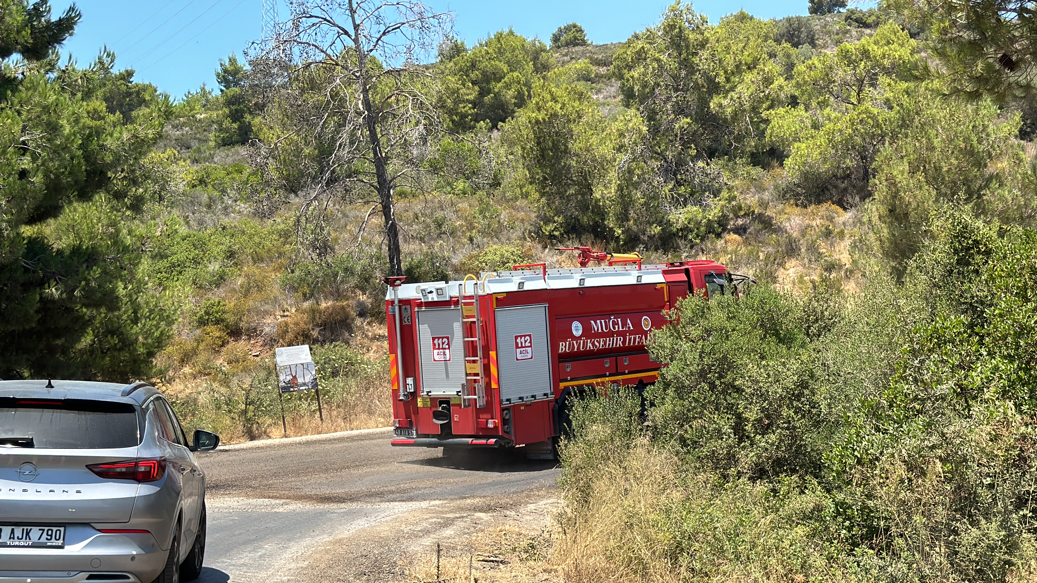 Muğla'da çıkan yangın kontrol altına alındı