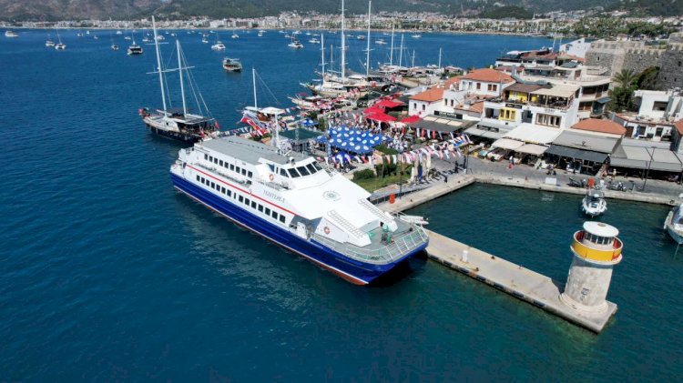 Fethiye- Marmaris deniz otobüsü seferleri başladı