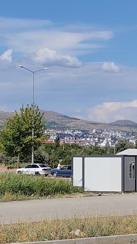 Elazığ'da tehlikeli dakikalar