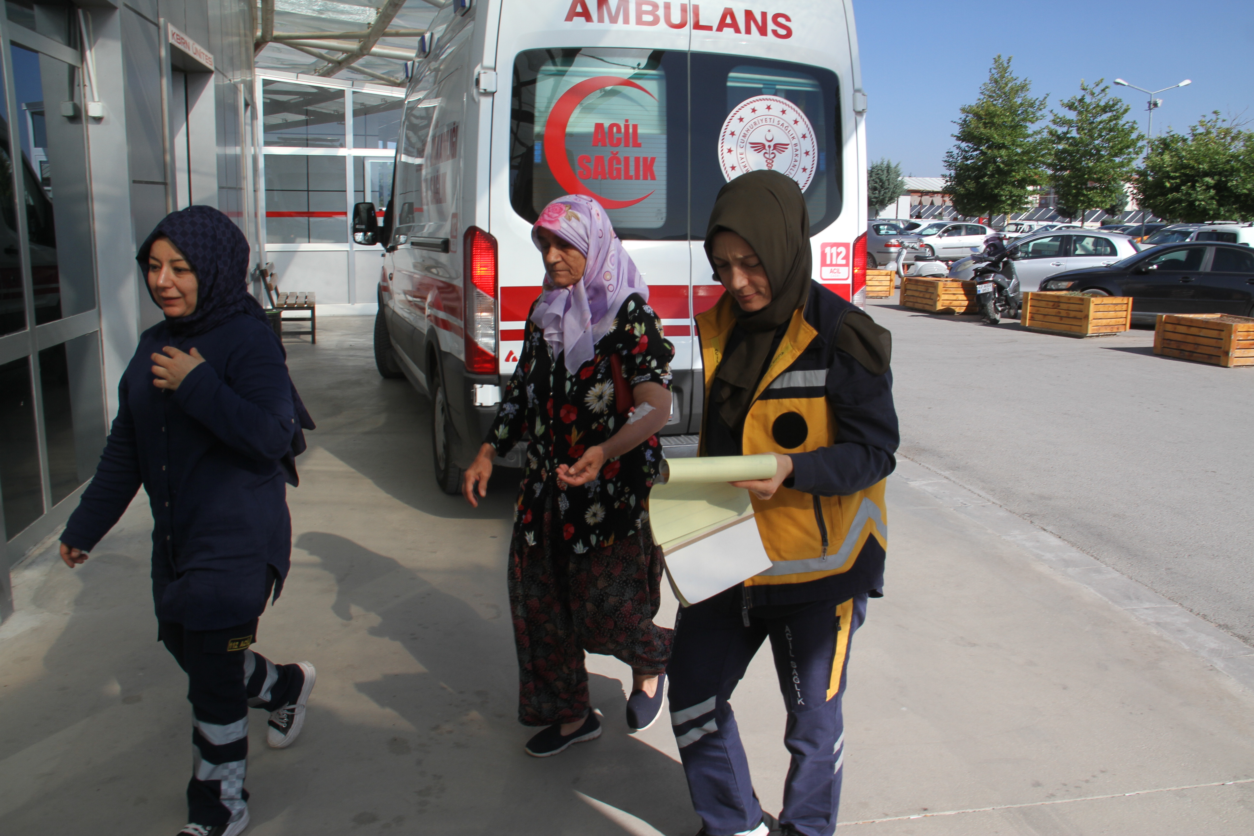 Konya’da kadına köpek saldırdı