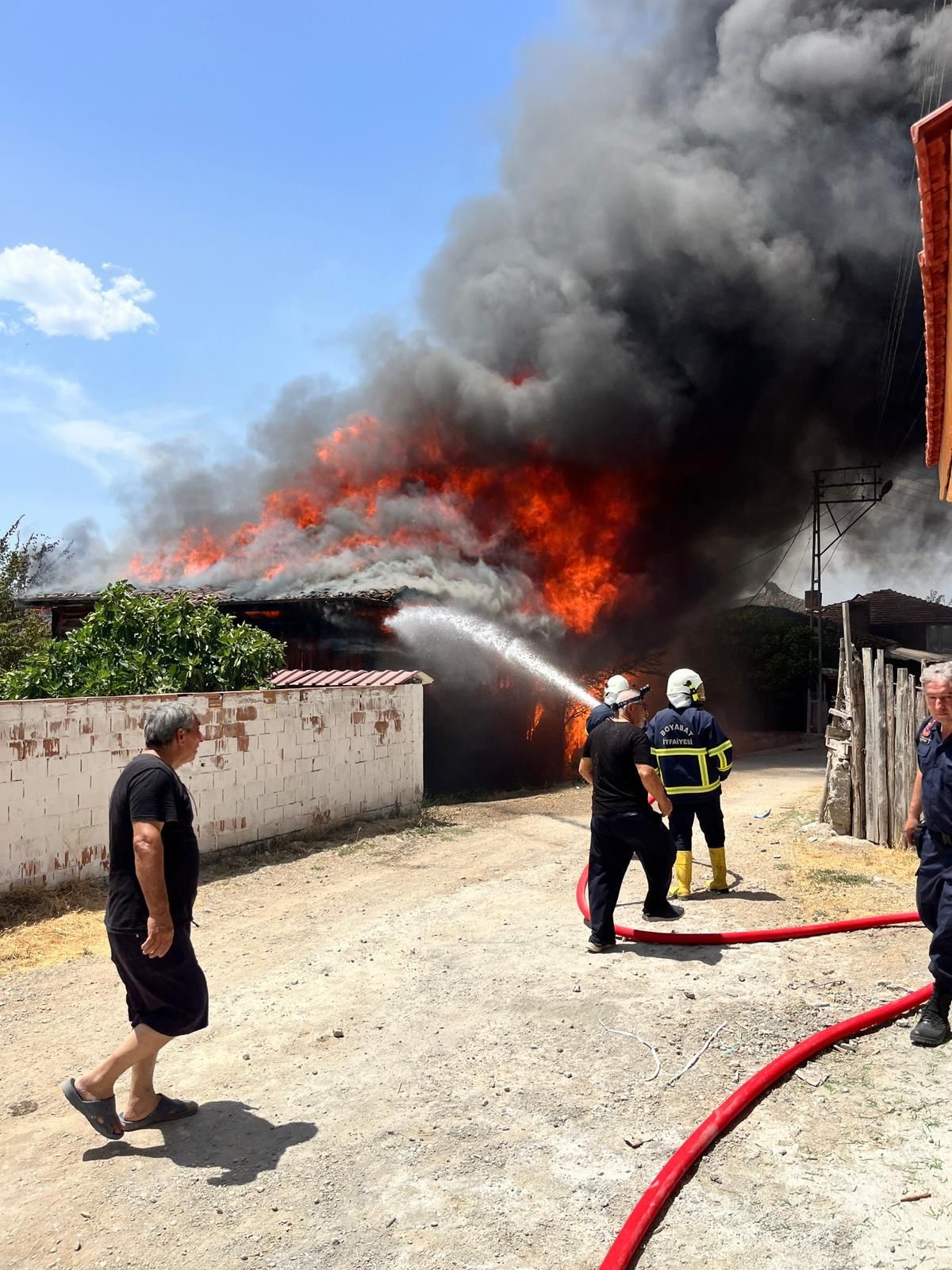 Sinop'ta yangında 6 ay kullanılmaz hale geldi