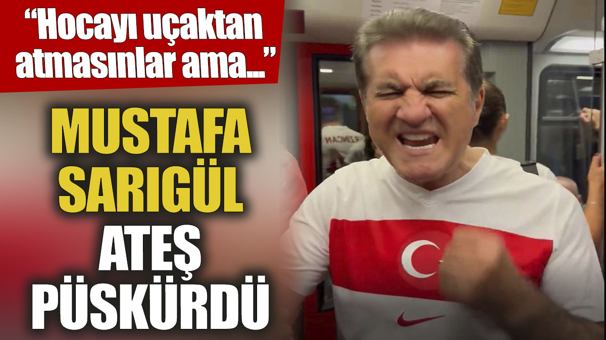 Mustafa Sarıgül ateş püskürdü! Hocayı uçaktan atmasınlar ama...