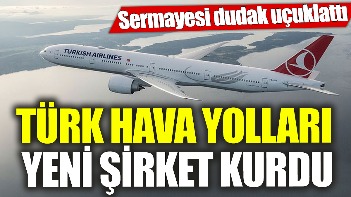 Türk Hava Yolları yeni şirket kurdu! Sermayesi dudak uçuklattı