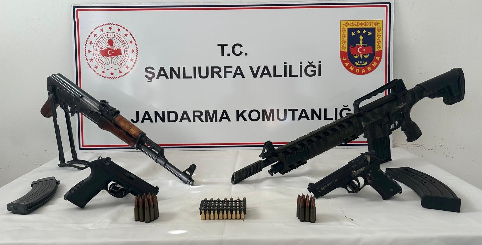 Şanlıurfa’da silah kaçakçılığı operasyonu