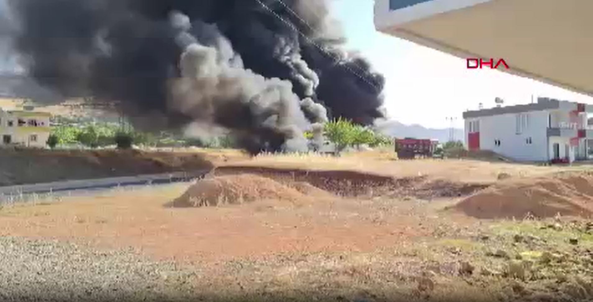 Adıyaman'da tanker devrildi