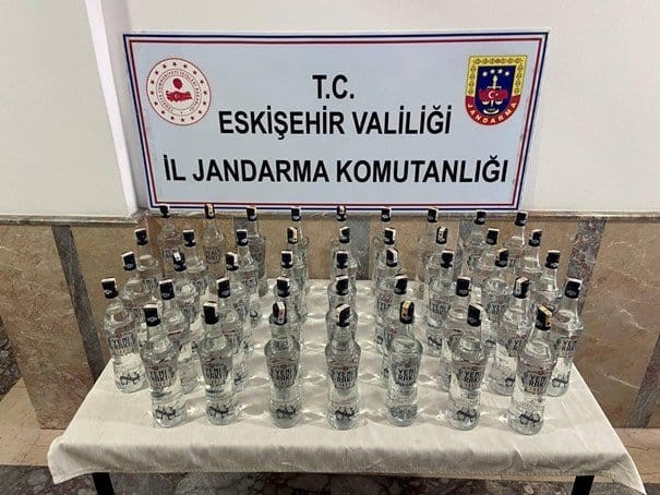 Eskişehir'de sahte içki operasyonu