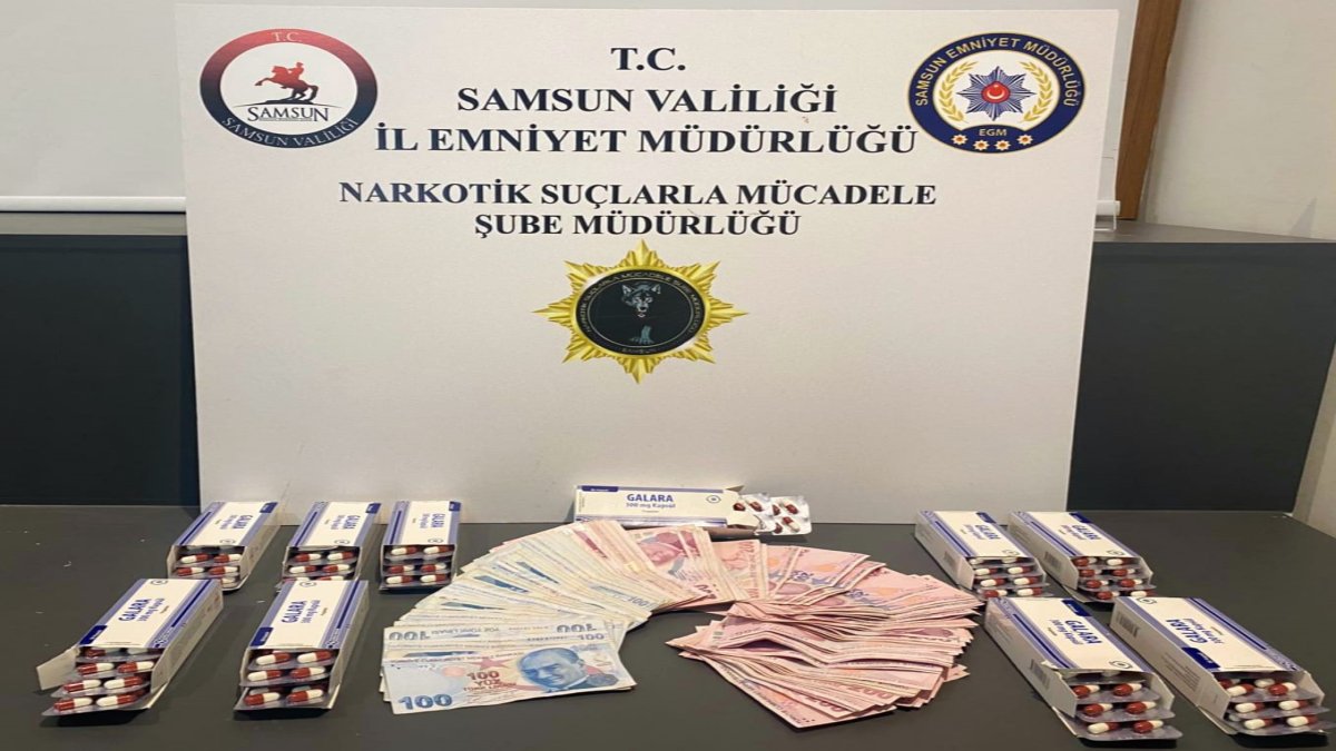 Samsun'da geniş çaplı narkotik denetimi