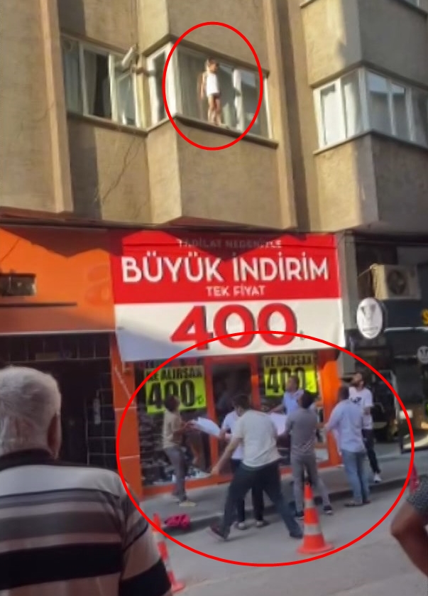 Elazığ'da korku dolu anlar! Küçük çocuğun yardımına esnaf koştu