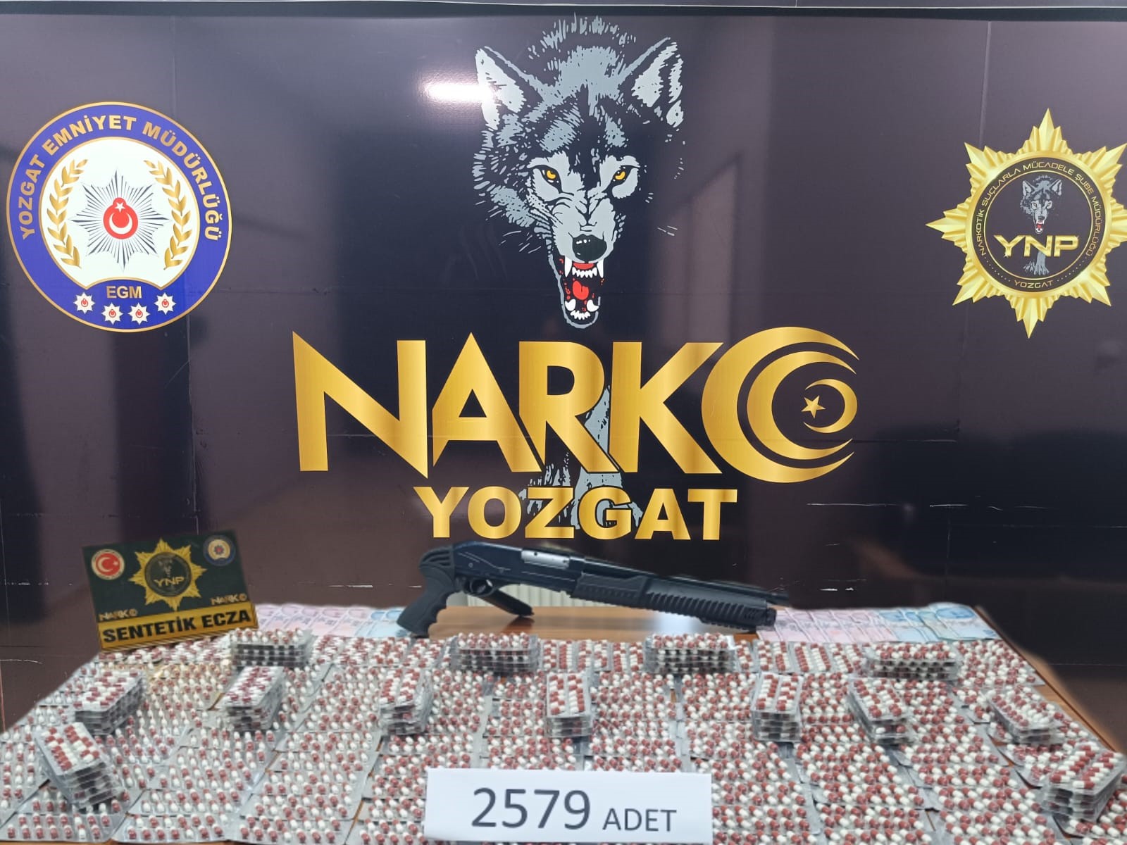 Yozgat’ta uyuşturucu operasyonu