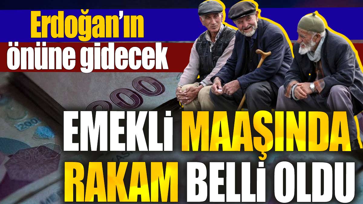 Son dakika... Emekli maaşında rakam belli oldu