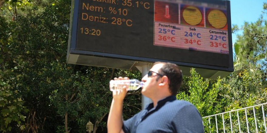 Meteorolojiden sıcak hava uyarısı