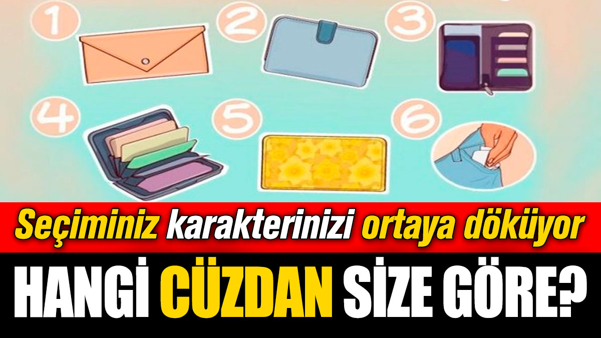 Hangi cüzdan size göre? Seçiminiz karakterinizi ortaya döküyor