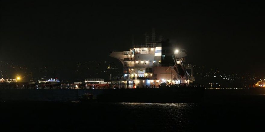 Marmara'da gemi kazası