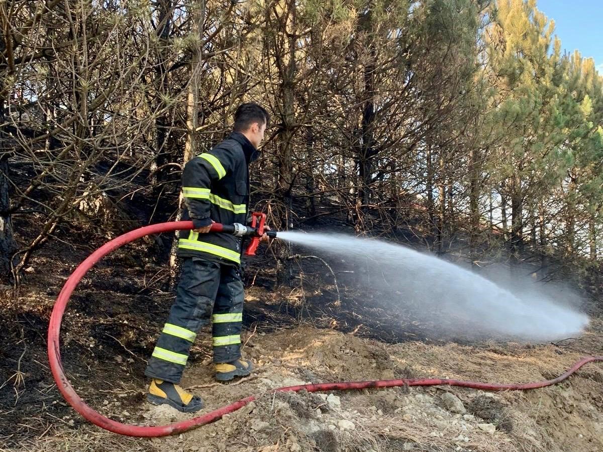 Samsun'da 6 ayda 371 anız yangını söndürüldü