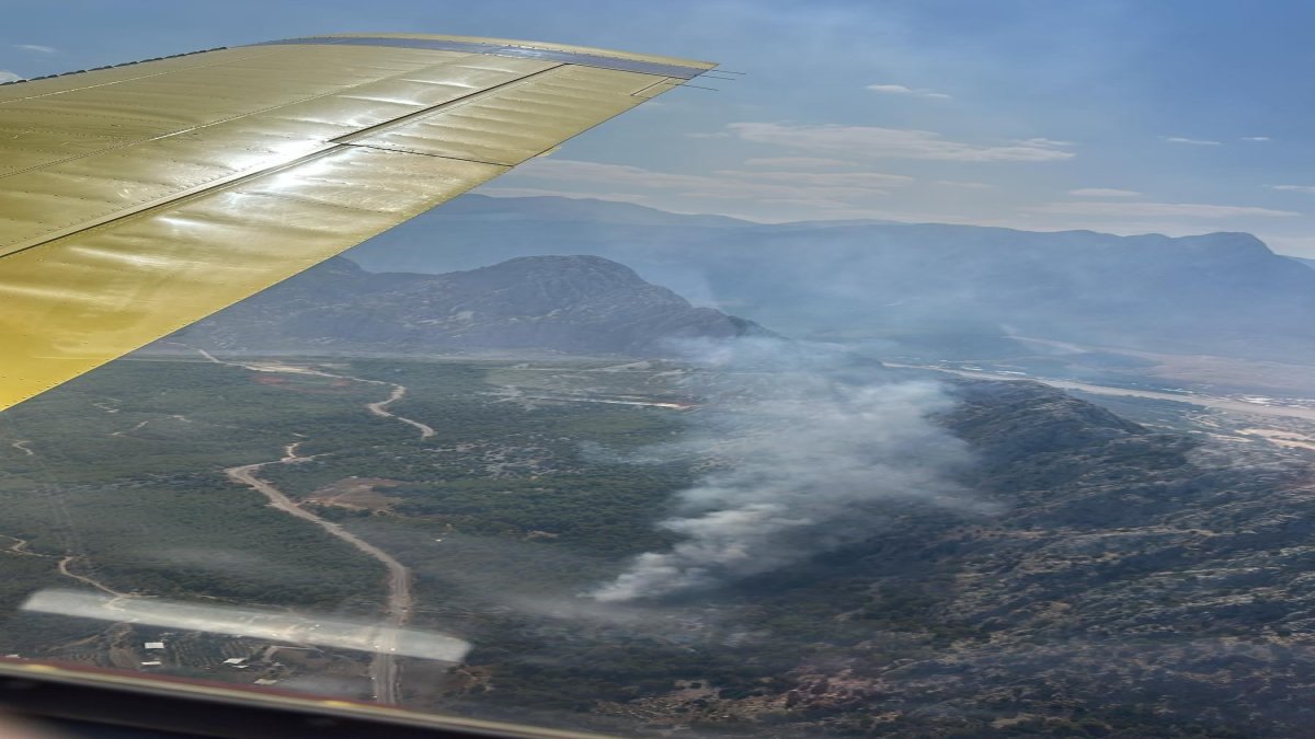 Antalya'da orman yangını ile mücadele devam ediyor