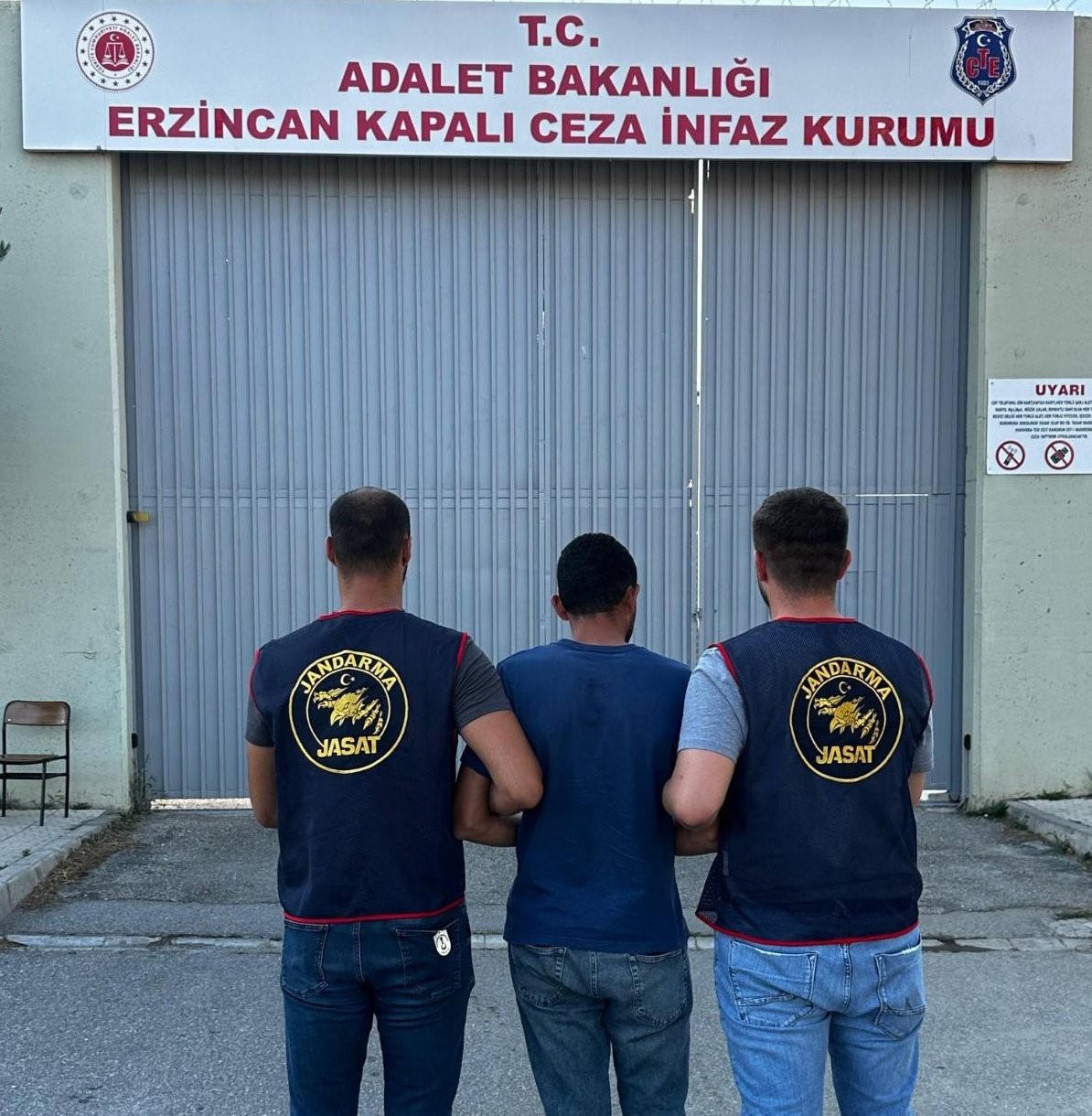 Erzincan'da 8 yıl hapsi bulunan şahıs yakalandı