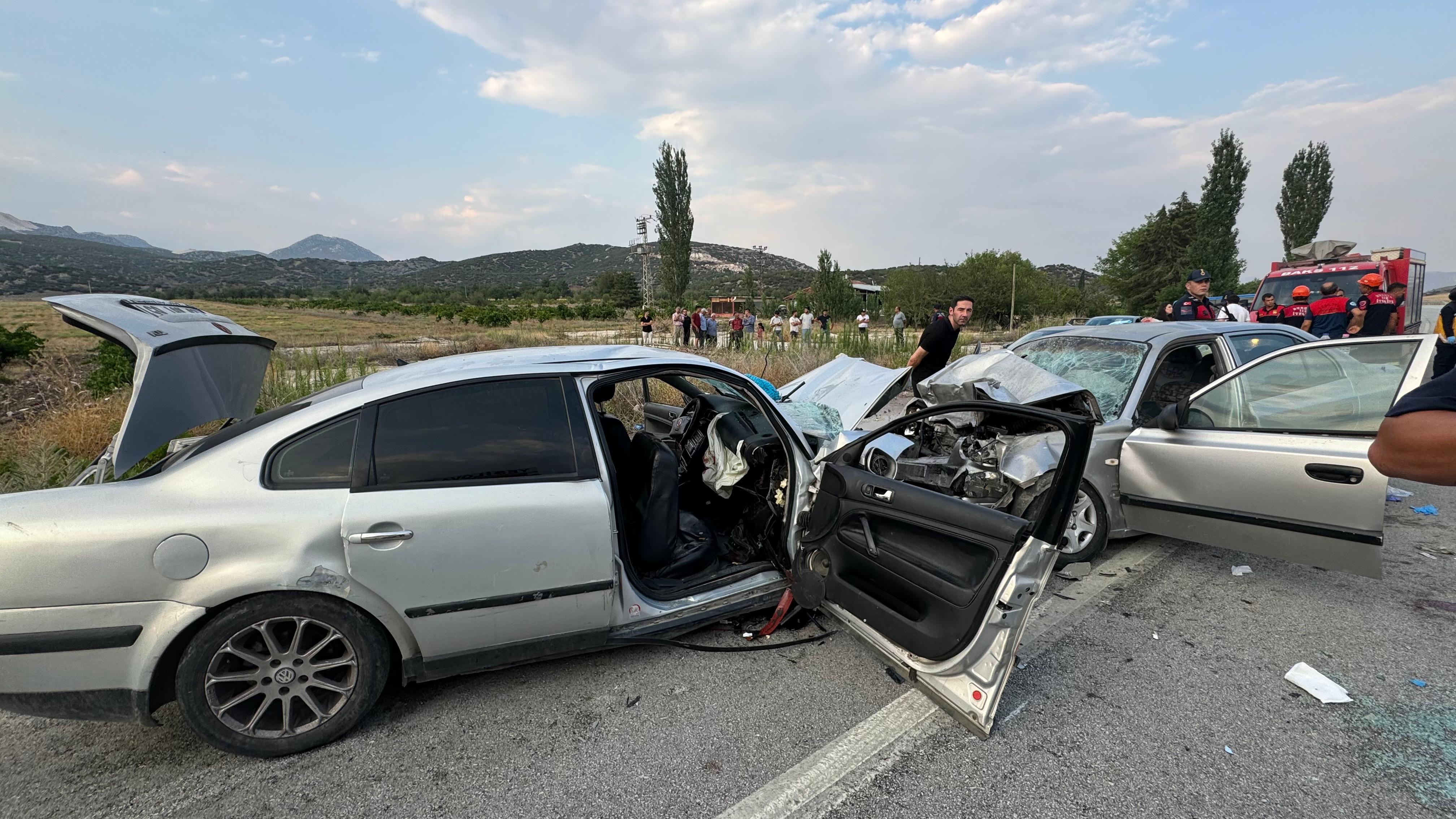 Burdur’da feci kaza: 1 ölü 9 yaralı