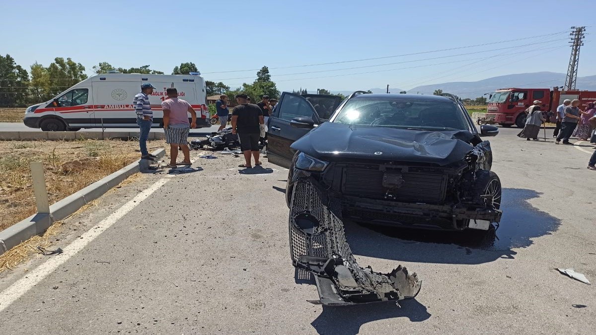 Hatay'da cip ile motosiklet çarpıştı: 1 ölü 1 yaralı