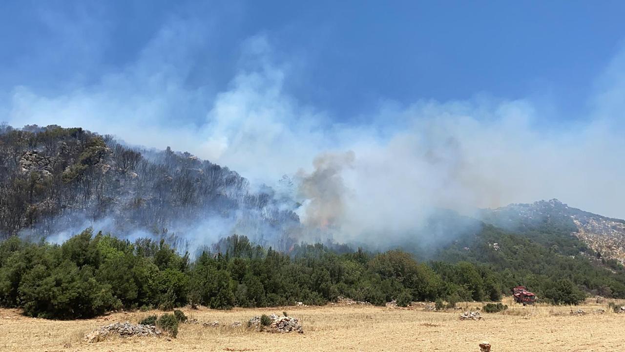 Antalya'da orman yangını