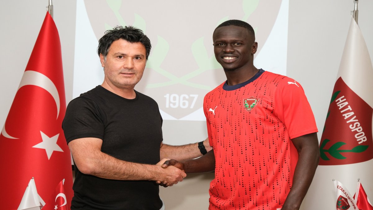 Hatayspor bomba transferi açıkladı