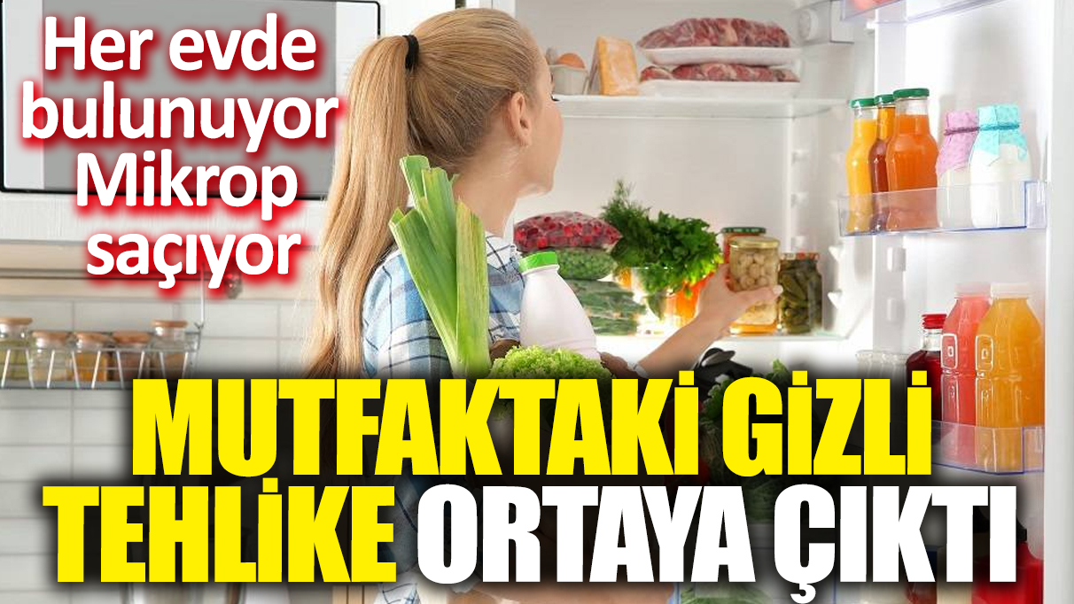 Mutfaktaki gizli tehlike ortaya çıktı! Her evde bulunuyor 'Mikrop saçıyor'