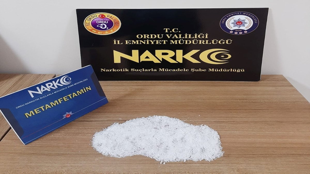 Ordu'da nefes kesen narkotik operasyonu