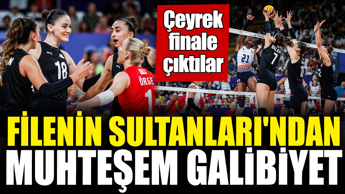 Son dakika... Filenin Sultanları'ndan muhteşem galibiyet