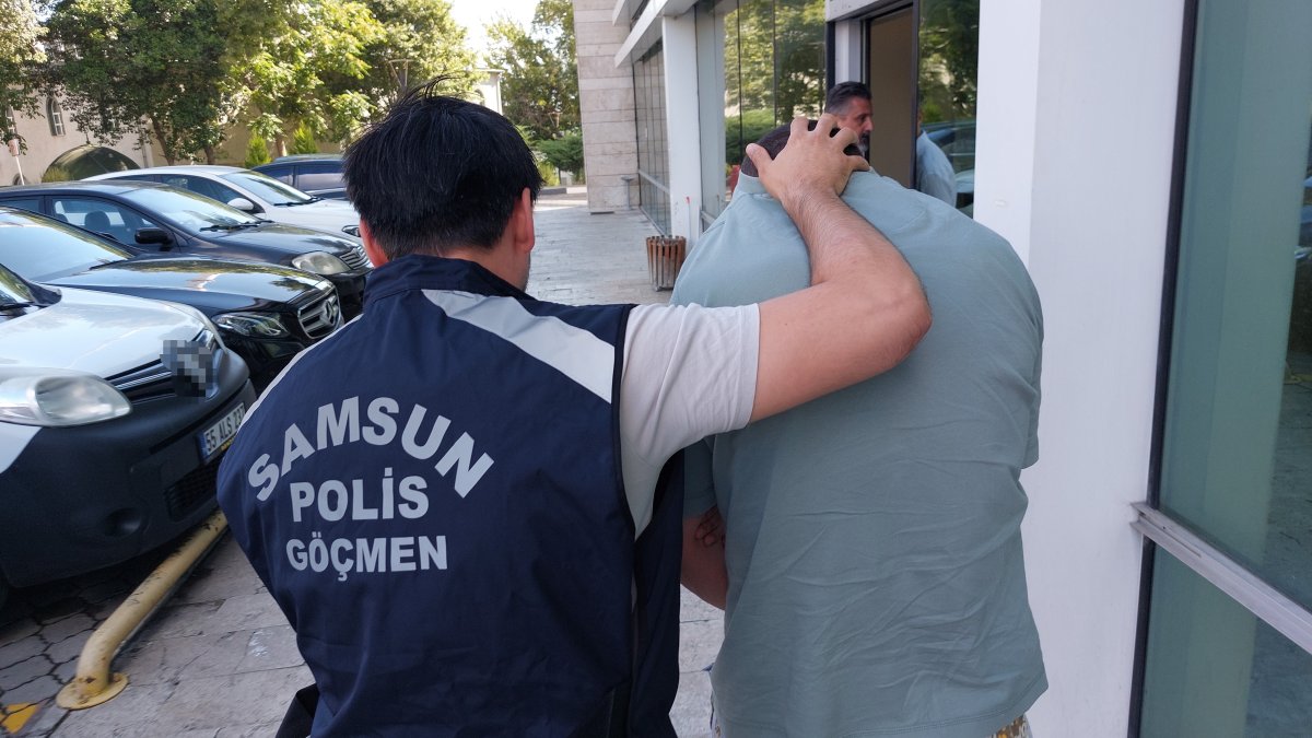 Samsun'da göçmen kaçakçıları enselendi