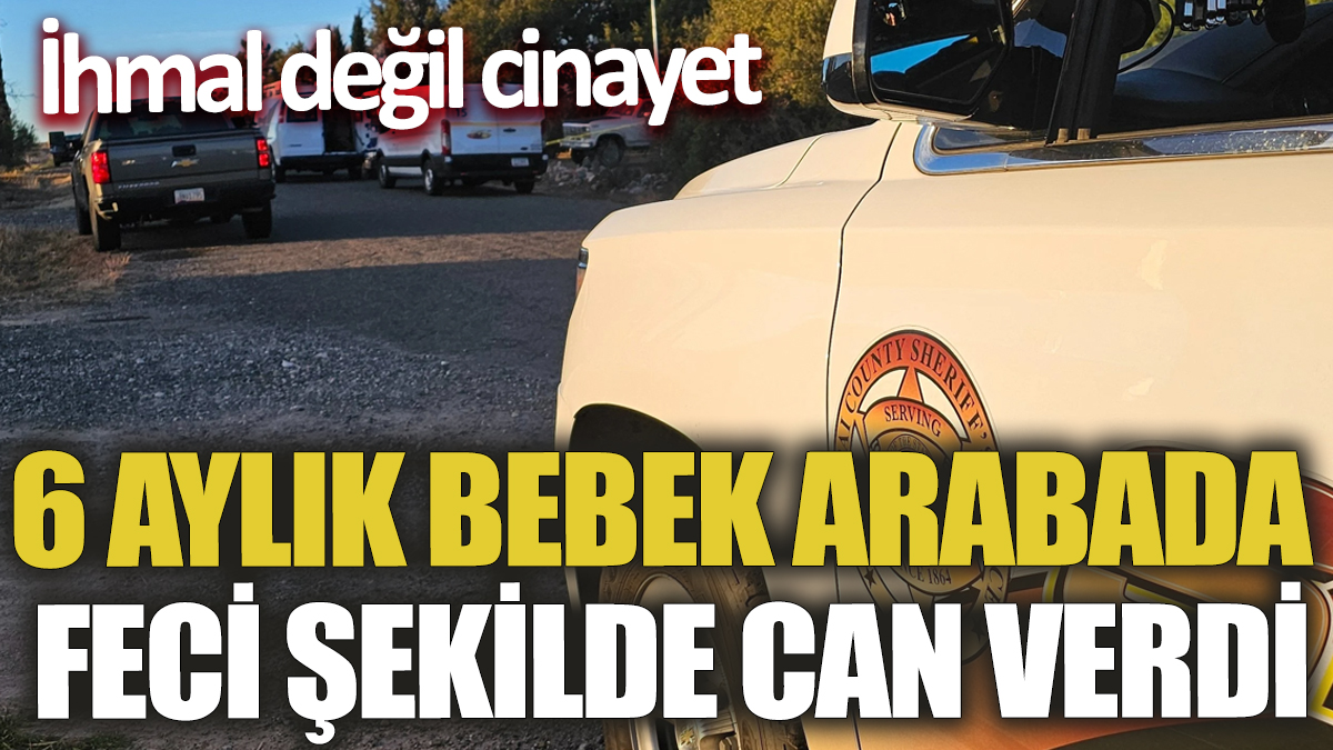 6 aylık bebek arabada feci şekilde can verdi! İhmal değil cinayet