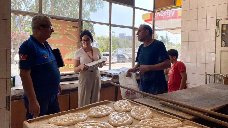 Tarsus'ta fırınlara denetim