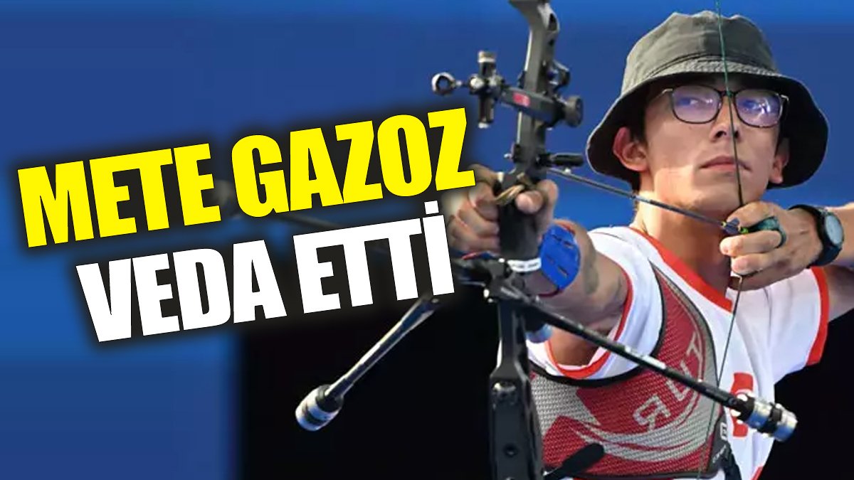 Flaş...Flaş... Mete Gazoz veda etti