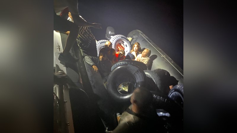 Bodrum'da 14 kaçak göçmen yakalandı