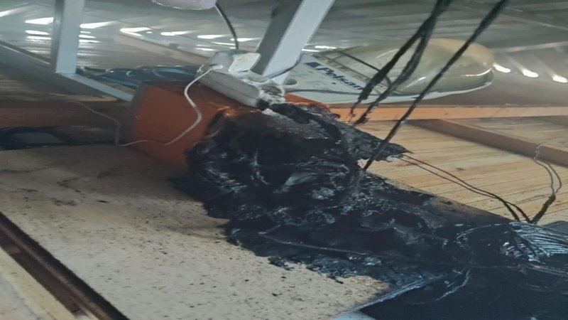 Elektrik aksamında çıkan yangın mahalleyi birbirine kattı