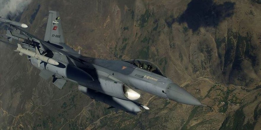 Hava harekatlarında 24 terörist etkisiz hale getirildi