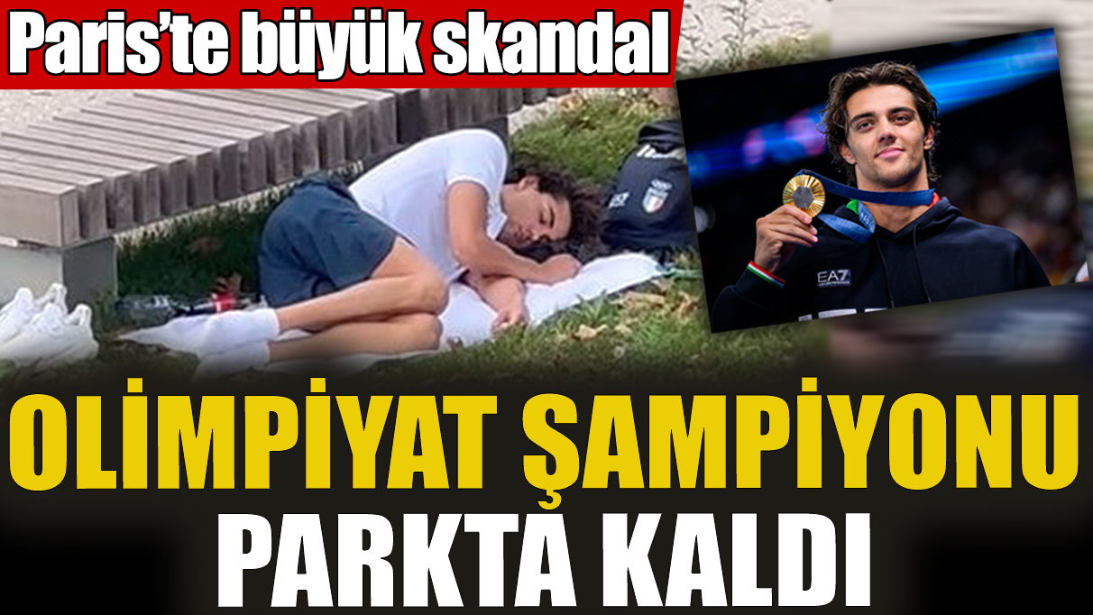 Olimpiyat Şampiyonu parkta kaldı! Paris’te büyük skandal