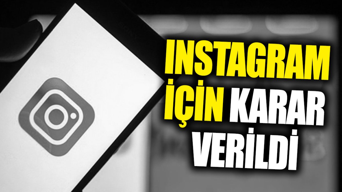 SON DAKİKA: Bakandan Instagram açıklaması