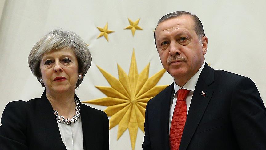Erdoğan, May'e taziyelerini iletti