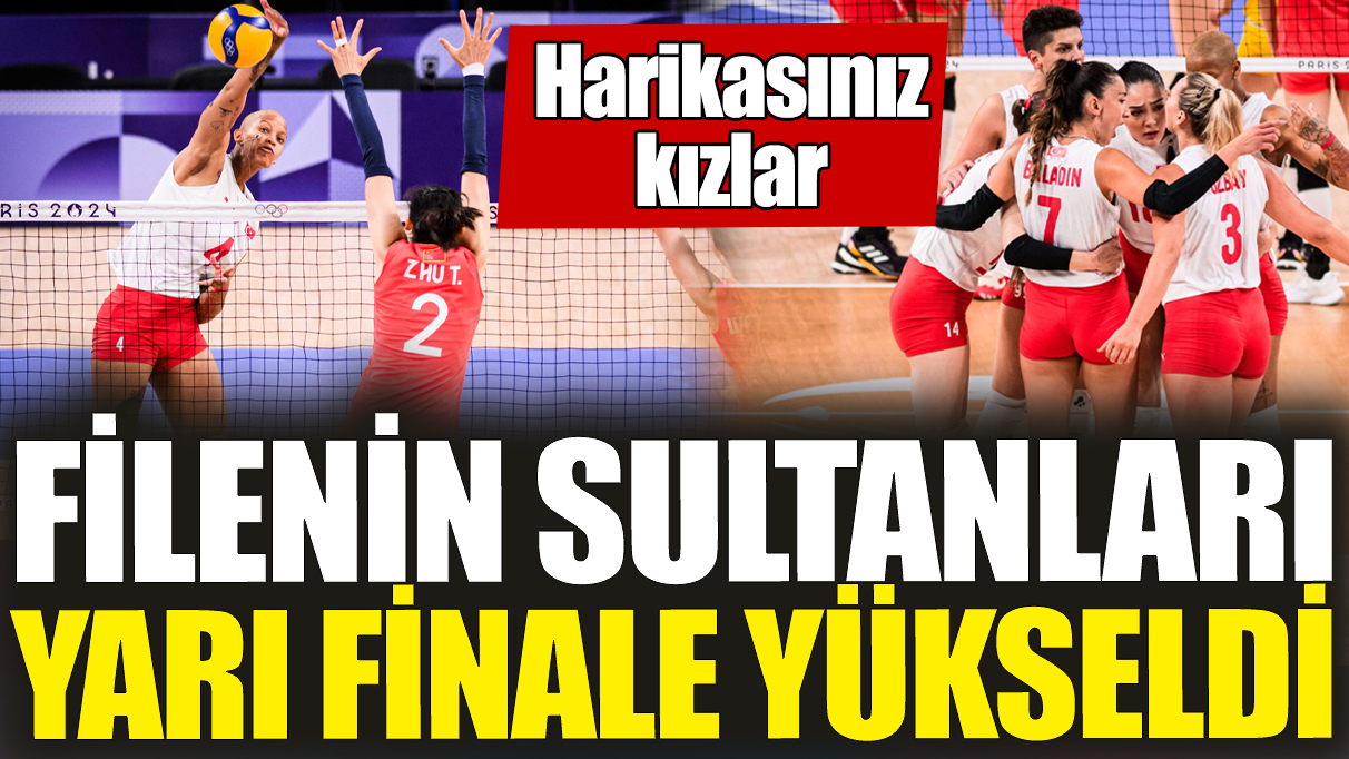 Son dakika! Filenin Sultanları yarı finale yükseldi