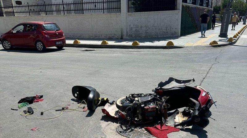 Tekirdağ'da kaza! 1 kişi yaralandı