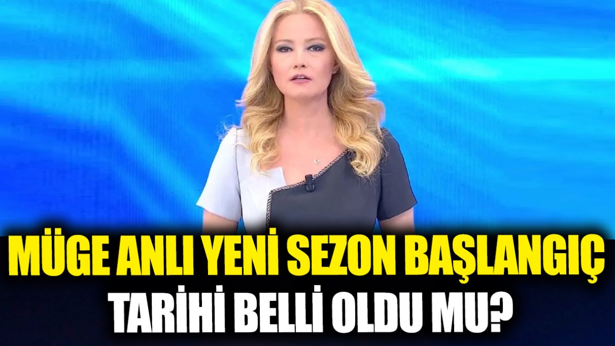 Müge Anlı yeni sezon başlangıç tarihi belli oldu mu?