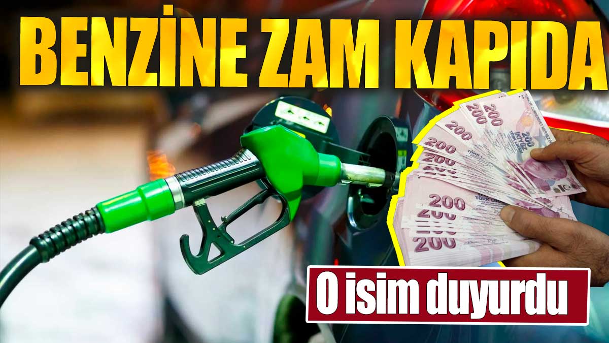 Benzine zam kapıda