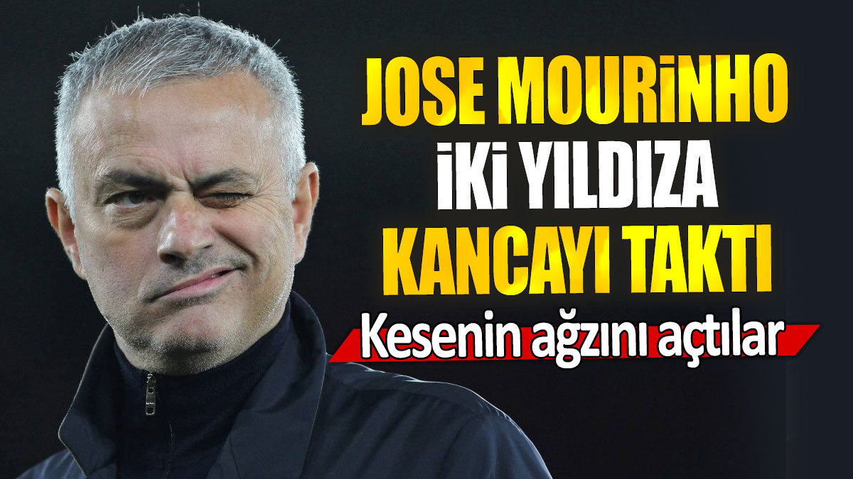 Jose Mourinho iki yıldıza kancayı taktı: Kesenin ağzını açtılar