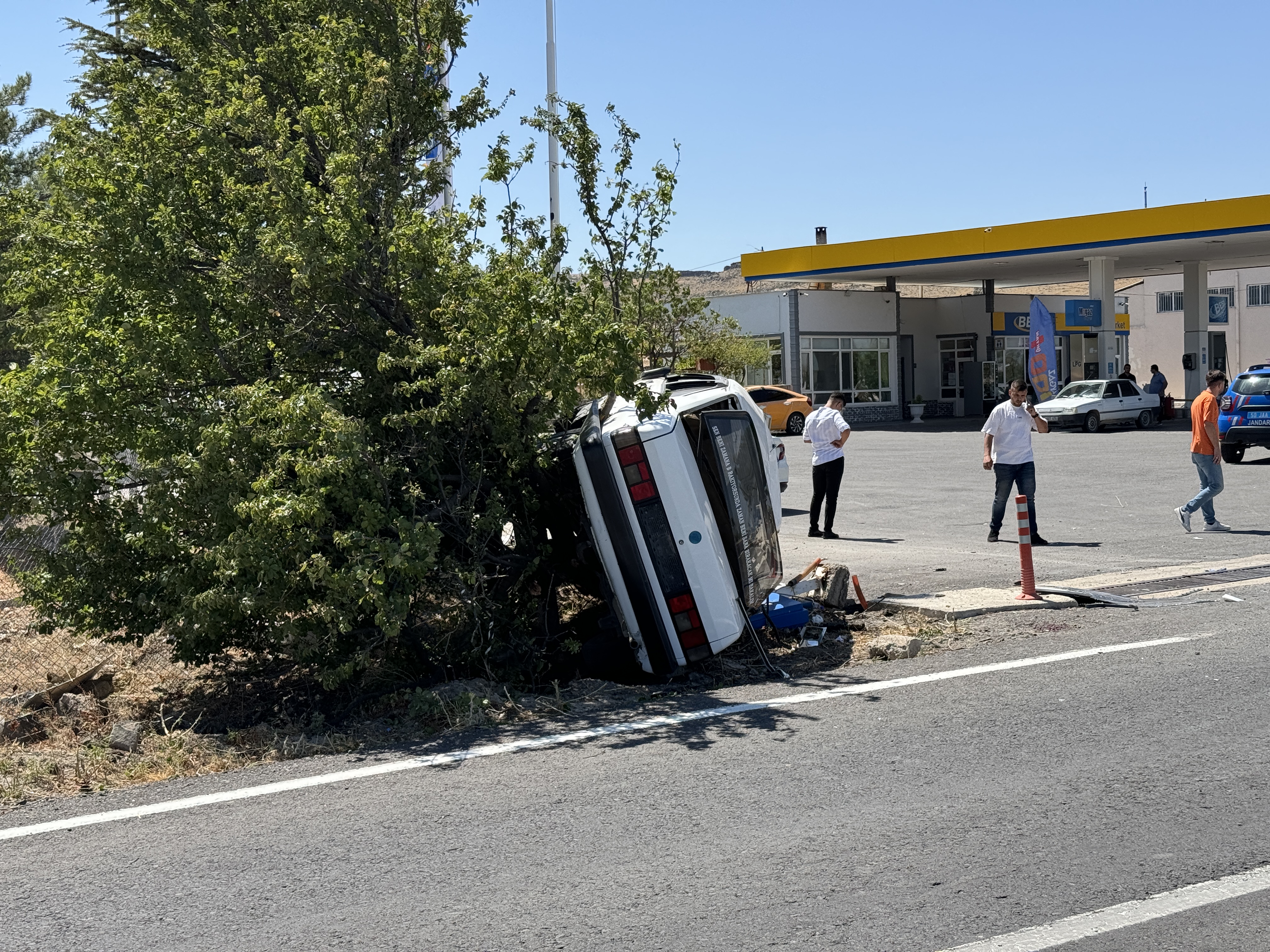 Nevşehir'de trafik kazası! 5 yaralı