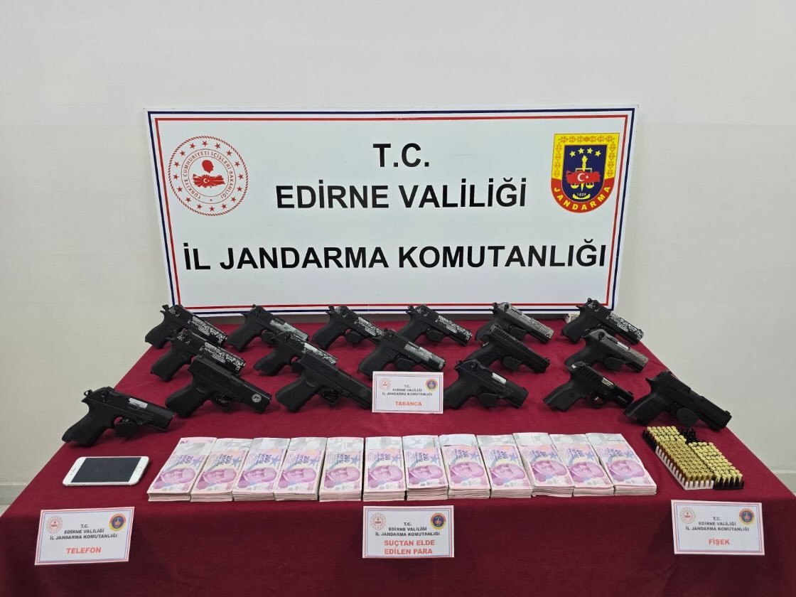 Edirne'de kaçakçılık operasyonu