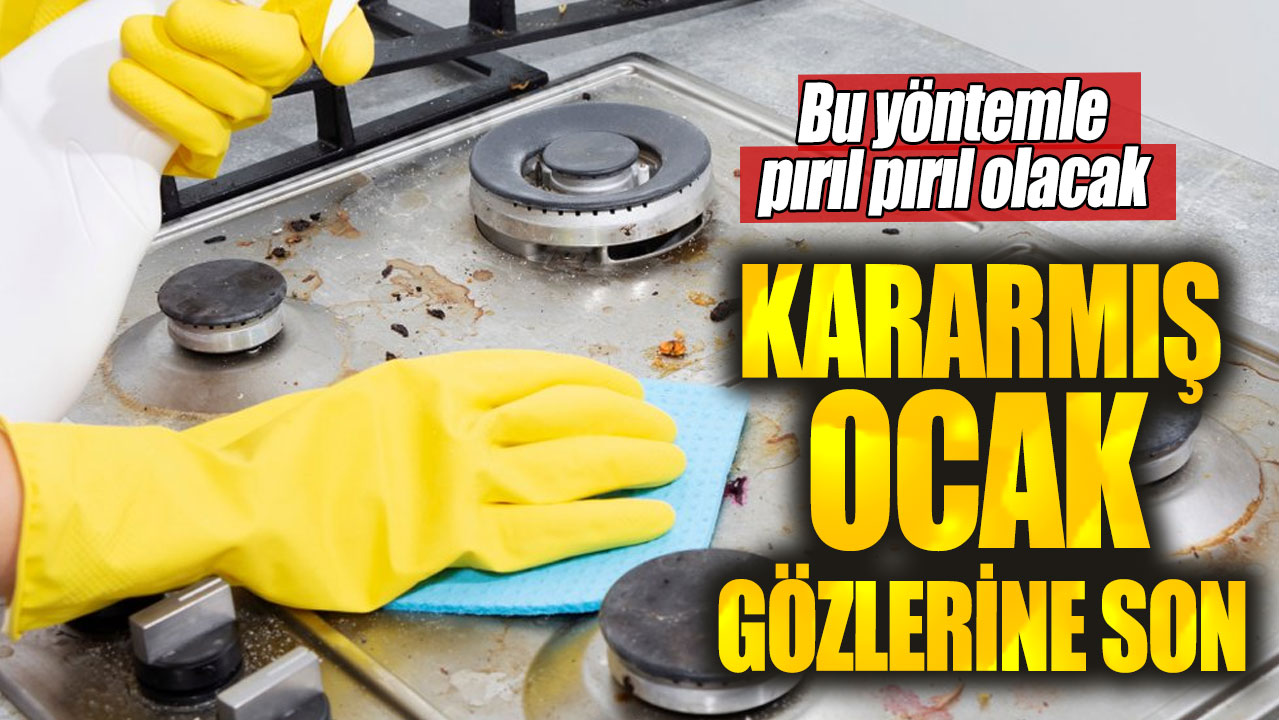 Kararmış ocak gözlerine son! Bu yöntemle pırıl pırıl olacak